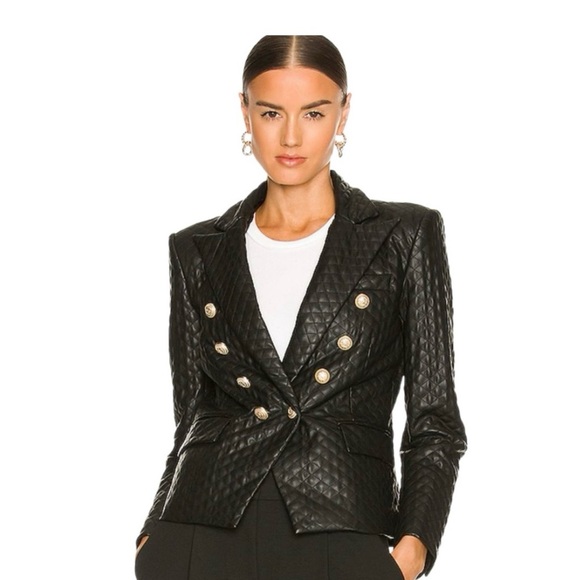 Generation Love Black Quilted Blazer - Picture 2 of 5